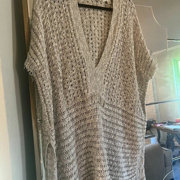 White Warren Gray Sweater P/S - Picture 1 of 1